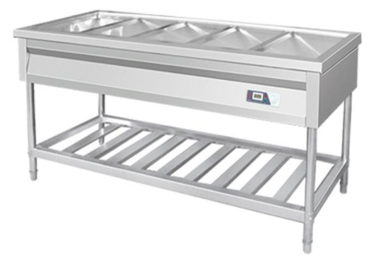 五格保温台 不锈钢五格售饭台 不锈钢保温台（ZC）