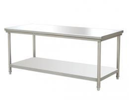 双层工作台（1800*800*800） 不锈钢双层操作台 （ZC）