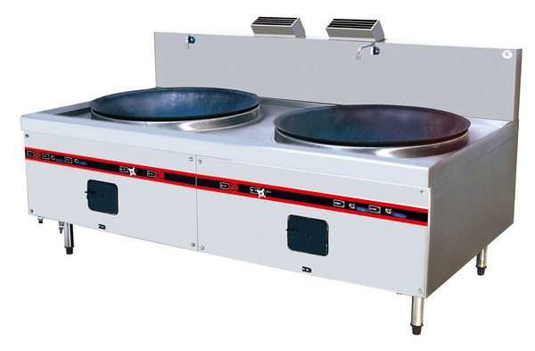 双头大锅灶 油气型 口径800 900 1000（KL）