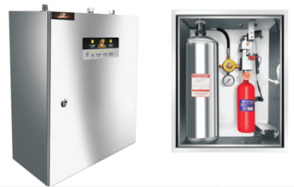 厨房灭火装置 单瓶组厨房灭火系统 厨房专用灭火系统